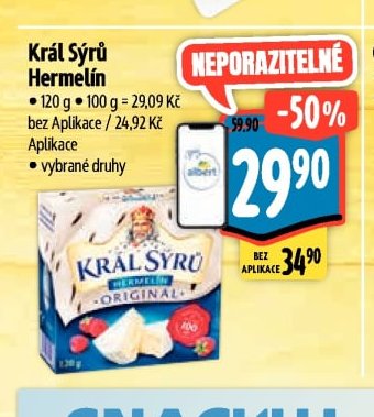 Král Sýrů Hermelín