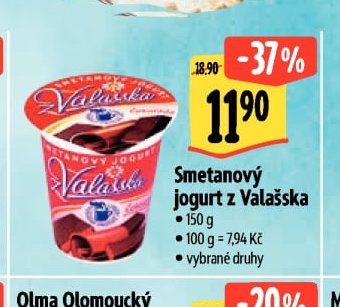 Smetanový jogurt z Valašska
