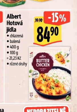 Albert Hotová jídla