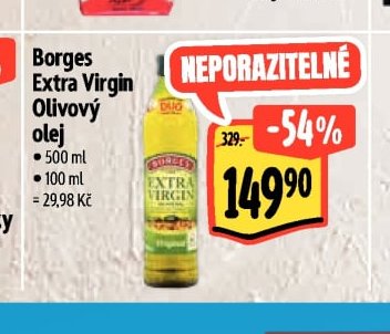 Borges Extra Virgin Olivový olej