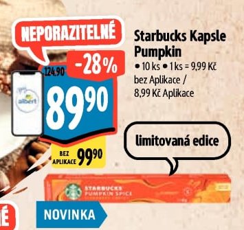 Starbucks Kapsle Pumpkin