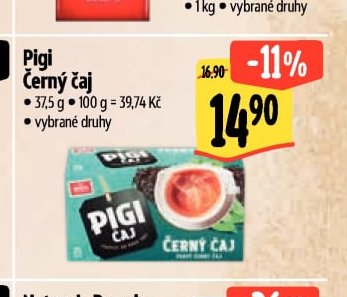 Pigi Černý čaj