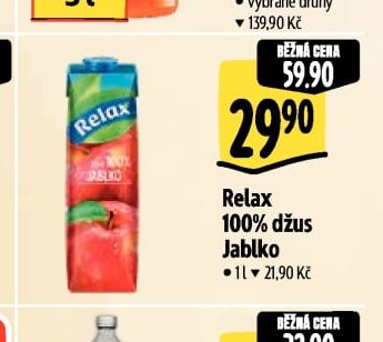 Relax 100% džus Jablko
