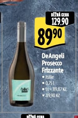 DeAngeli Prosecco Frizzante