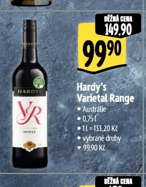 Hardy's Varietal Range