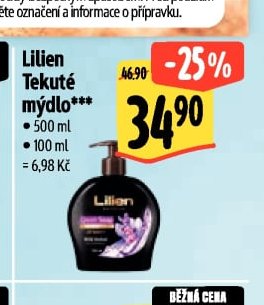 Lilien Tekuté mýdlo