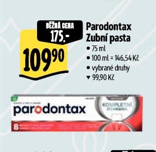 Parodontax Zubní pasta