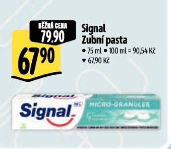 Signal Zubní pasta