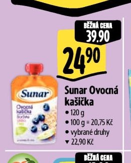 Sunar Ovocná kašička