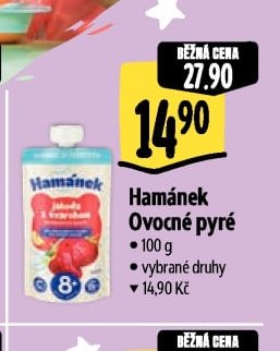 Hamánek Ovocné pyré