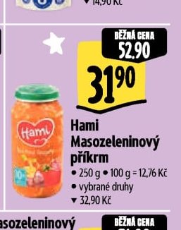Hami Masozeleninový příkrm
