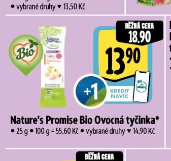 Nature's Promise Bio Ovocná tyčinka