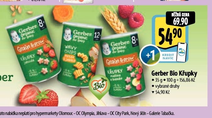 Gerber Bio Křupky