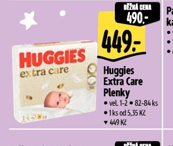 Huggies Extra Care Plenky
