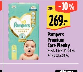 Pampers Premium Care Plenky