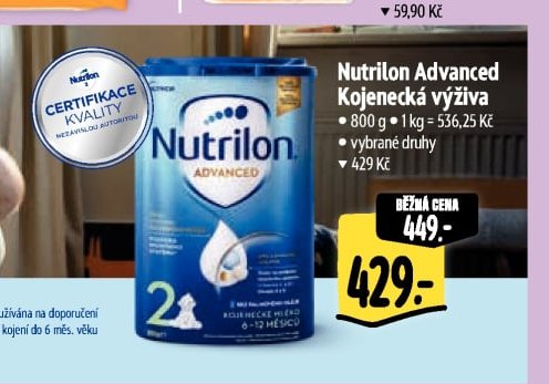 Nutrilon Advanced Kojenecká výživa
