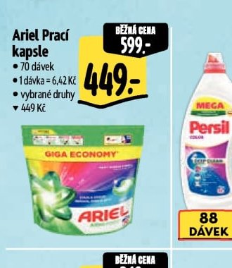 Ariel Prací kapsle