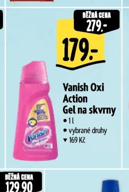Vanish Oxi Action Gel na skvrny