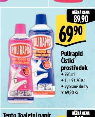 Pulirapid Čisticí prostředek