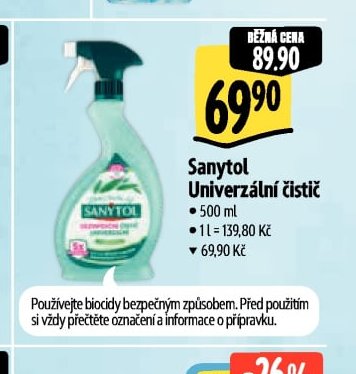 Sanytol Univerzální čistič