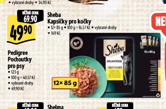 Sheba Kapsičky pro kočky