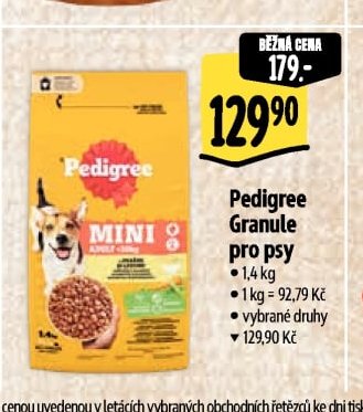 Pedigree Granule pro psy
