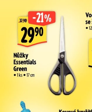 Nůžky Essentials Green