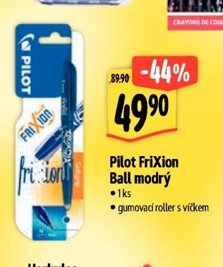 Pilot FriXion Ball modrý