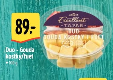 Duo - Gouda kostky/fuet