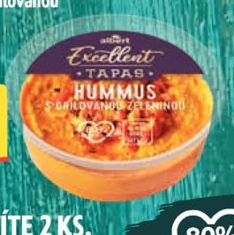 Hummus s grilovanou zeleninou