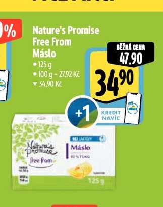 Nature's Promise Free From Máslo