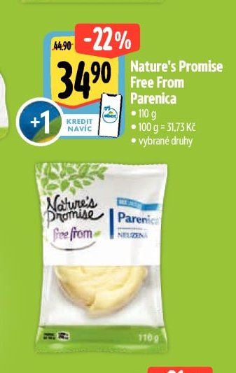 Nature's Promise Free From Parenica