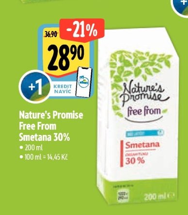 Nature's Promise Free From Smetana 30%