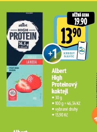 Albert High Proteinový koktejl