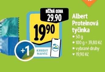 Albert Proteinová tyčinka