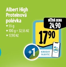 Albert High Proteinová polévka