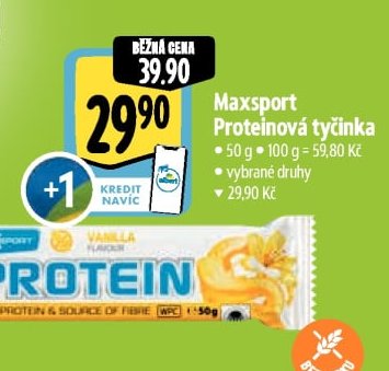 Maxsport Proteinová tyčinka