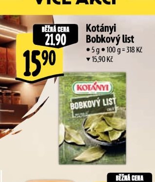 Kotányi Bobkový list