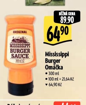 Mississippi Burger Omáčka