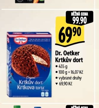 Dr. Oetker Krtkův dort