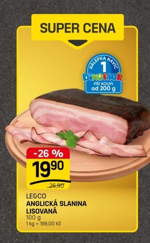 LE&CO ANGLICKÁ SLANINA LISOVANÁ