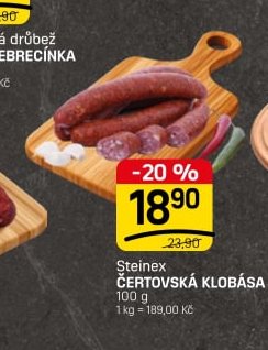 Steinex ČERTOVSKÁ KLOBÁSA