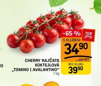 CHERRY RAJČATA KOKTEJLOVÁ TOMINO I AVALANTINO