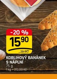 KOBLIHOVÝ BANÁNEK S NÁPLNÍ