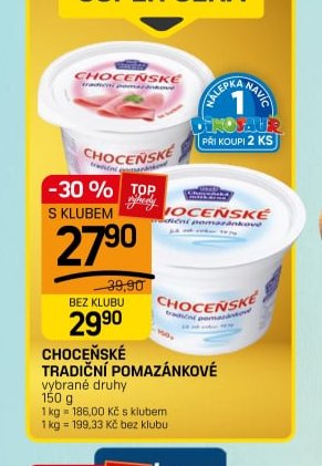 CHOCEŇSKÉ TRADIČNÍ POMAZÁNKOVÉ