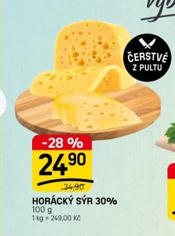 HORÁCKÝ SÝR 30%
