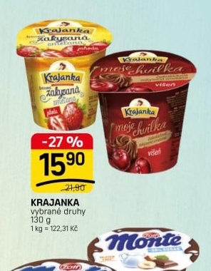 KRAJANKA vybrané druhy