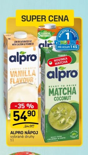 ALPRO NÁPOJ vybrané druhy