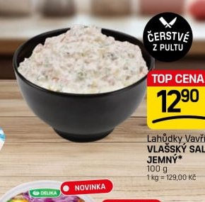 Lahůdky Vavřík VLAŠSKÝ SALÁT JEMNÝ