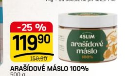 Arašídové máslo 100%